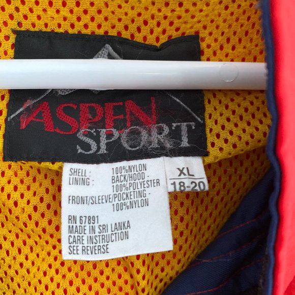 Retro Vintage Aspen Sport Jacket. Size XL but it fits M-L unisex. - Picture 5 of 10